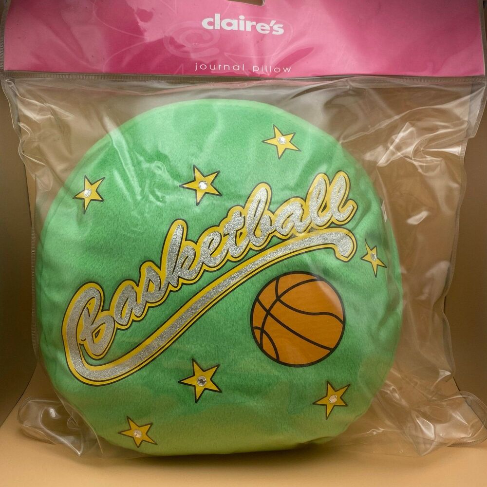Super Rare 2005 Claire’s Journal Pillow, New! Sealed! Vintage. Hard To Find!